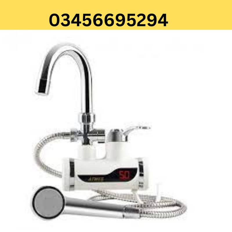 Instant Electric Geysers Water Heater Tap Faucet 3