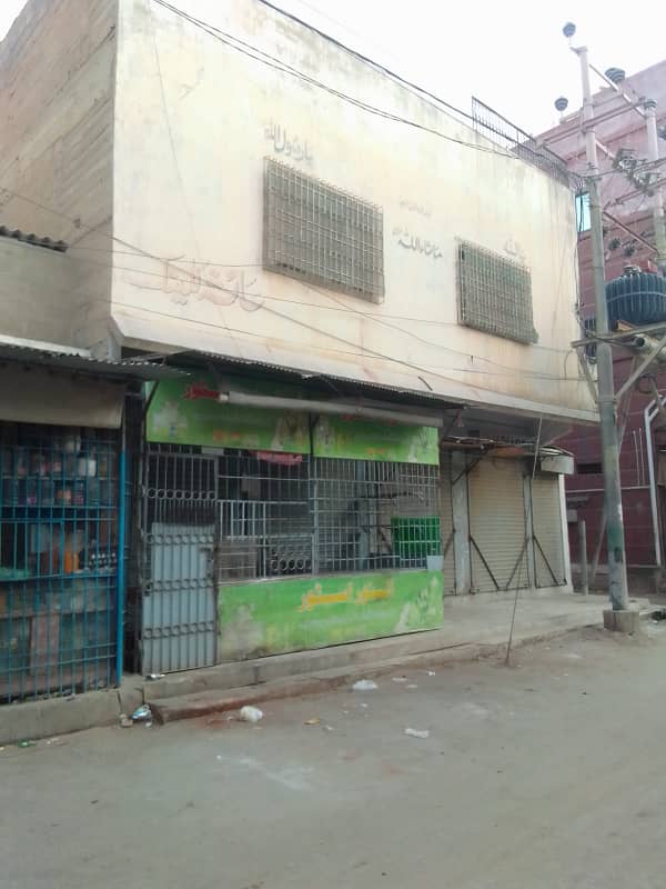 SECTOR 4/A, FIVE SHOPS, 12 METER ROAD, G+1 HOUSE, EXPECTED RENTAL INCOME-80K 06 X 12 CORNER, KDA LEASED SURJANI TOWN 3