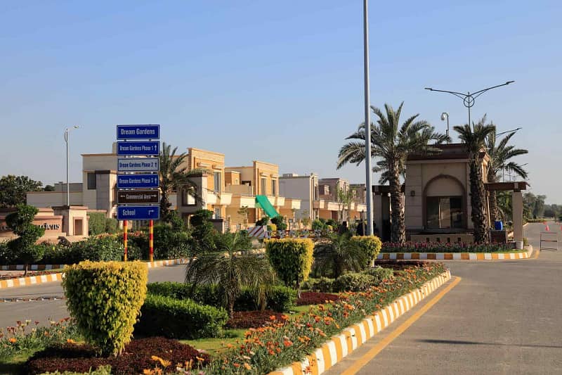 Prime 5 Marla Plot For Sale In  Dream Gardens  Lahore 7