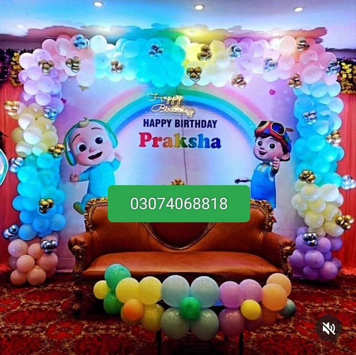 Event management /Event services /Event planner /Birthday decorations 9