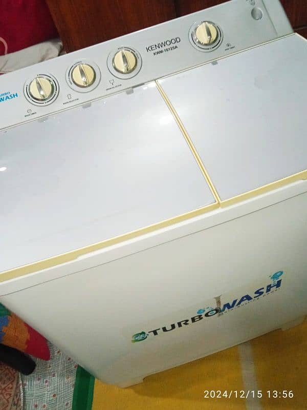 Kenwood washing machine twin tub model no: KW 1012 SA 17