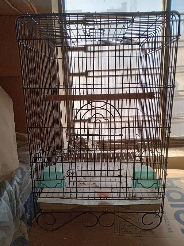 2 Cages and 2 breeding box in mint condition 1