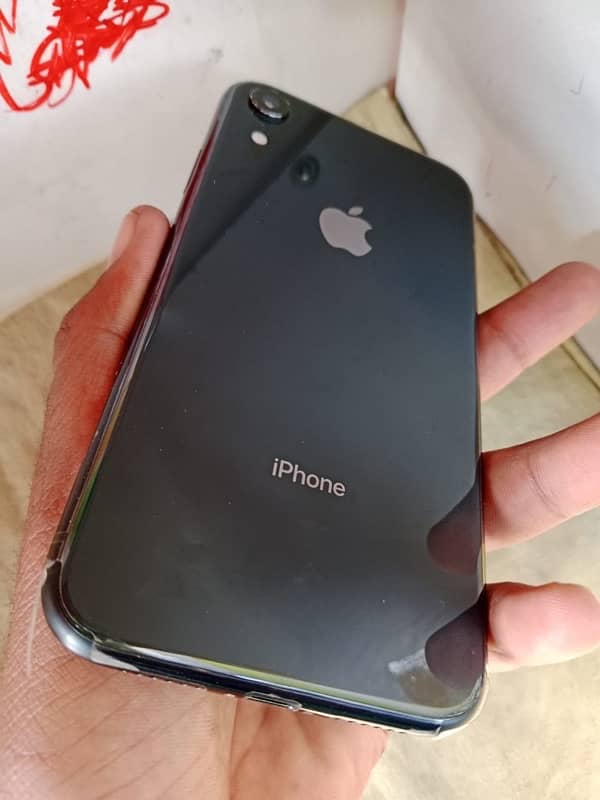 i phone XR jv black colour 7