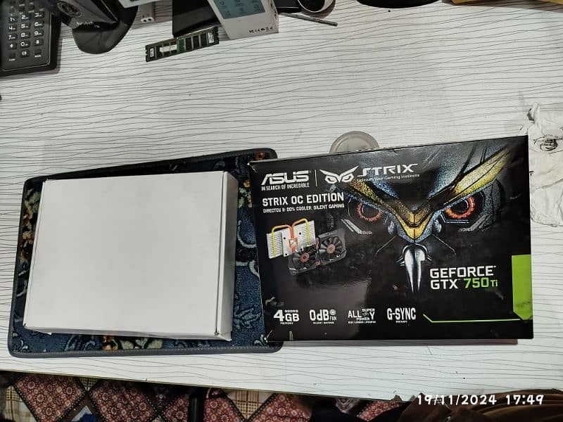 GFORCE GTX 750ti 4GB(0320-4025077) strix oc edition 0