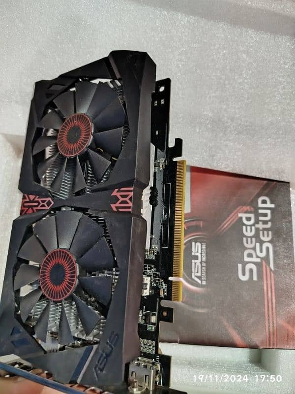 GFORCE GTX 750ti 4GB(0320-4025077) strix oc edition 1