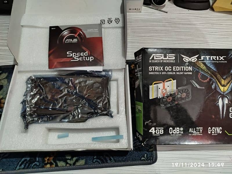 GFORCE GTX 750ti 4GB(0320-4025077) strix oc edition 5