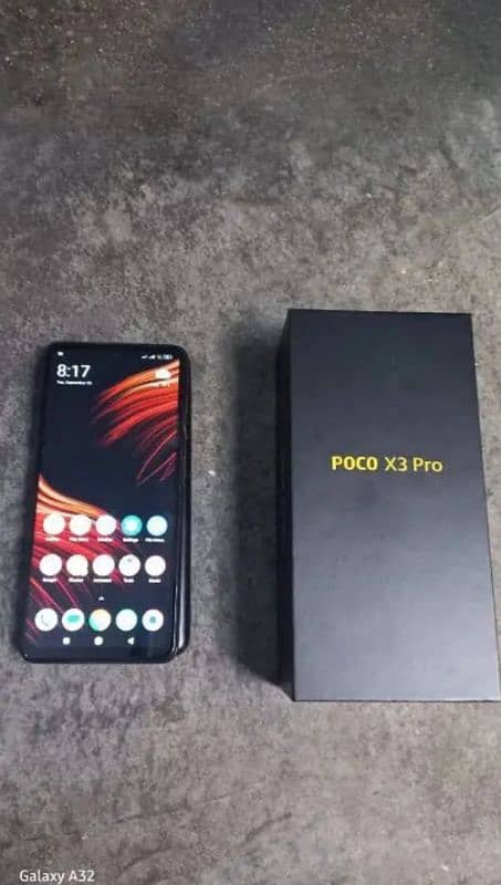 poco x3 pro 8 / 256 complet saman hai 1