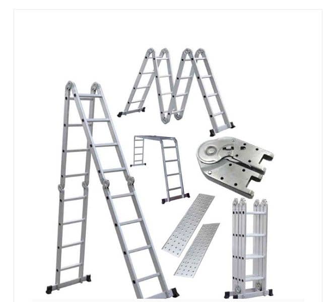 3 to 4ft and more  Multi-purpose folding ladder, Versatile and Compact 5