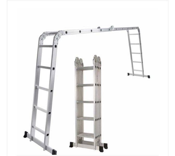 3 to 4ft and more  Multi-purpose folding ladder, Versatile and Compact 6