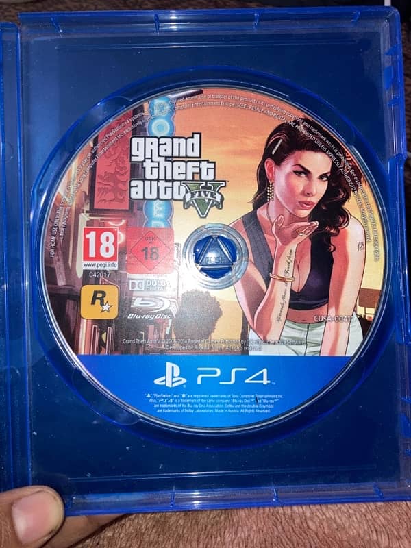 Gta V Ps4 Disc 10/10 2