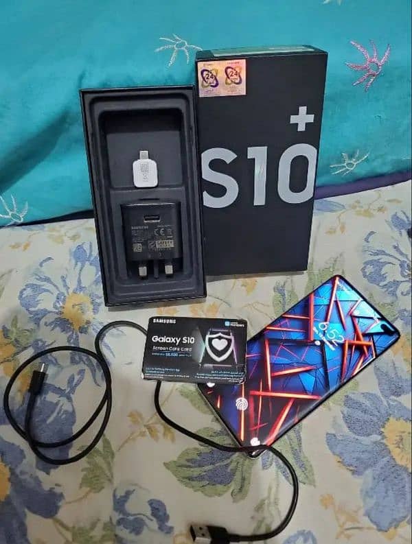 SAMSUNG S10 PLUS FULL BOX 1