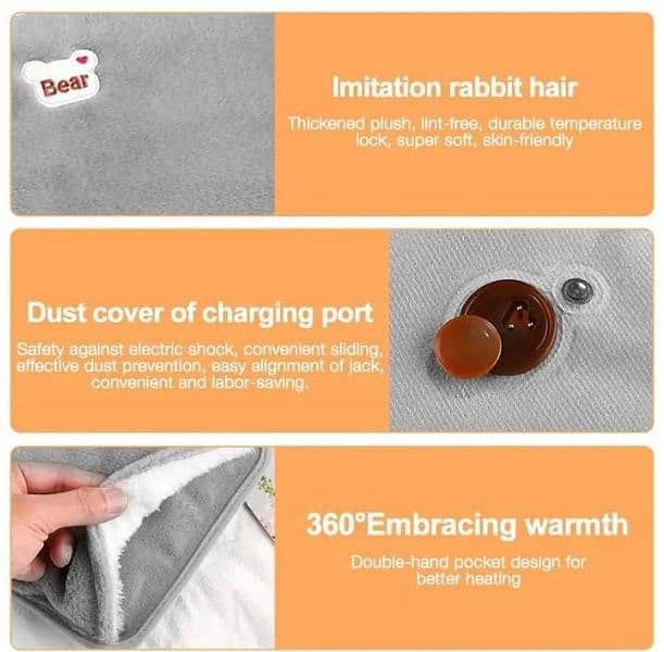 Foldable Washable Electric Heat Pad 11