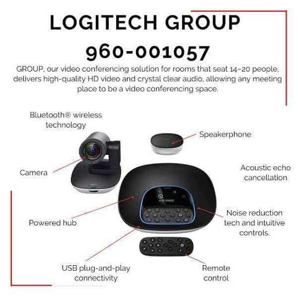 Logitech group slightly used 2