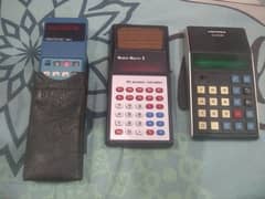 vintage since 1970s calculators each price 1500