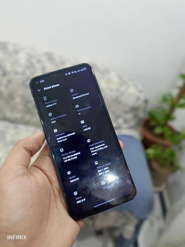 Realme c17 exchange only 1