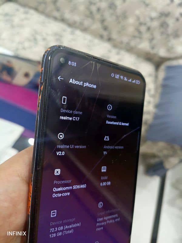 Realme c17 exchange only 2