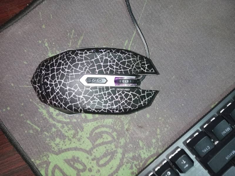 Gaming RGB Mouse + Mouse Pad 0