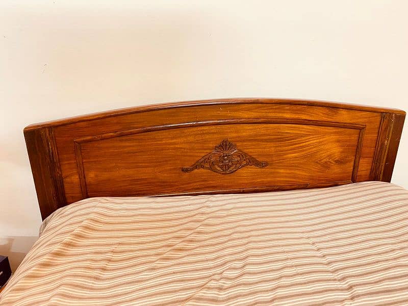 Single Bed Pure Wood 1