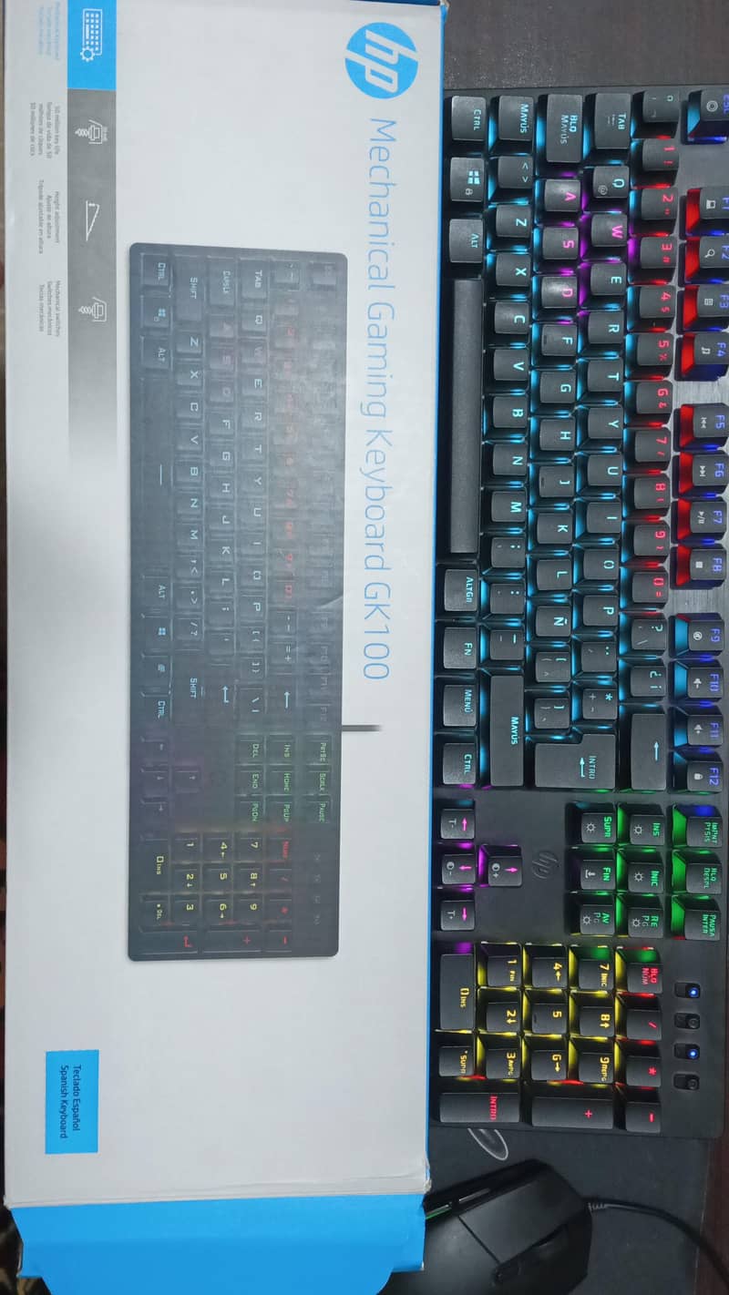 Mechanical Gaming Keyboard GK-100 5