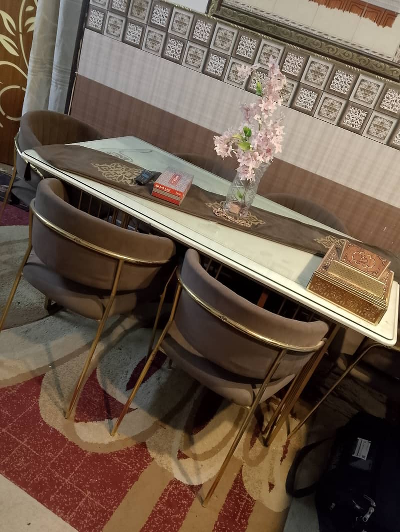 Unique Dining table 6 chairs 3