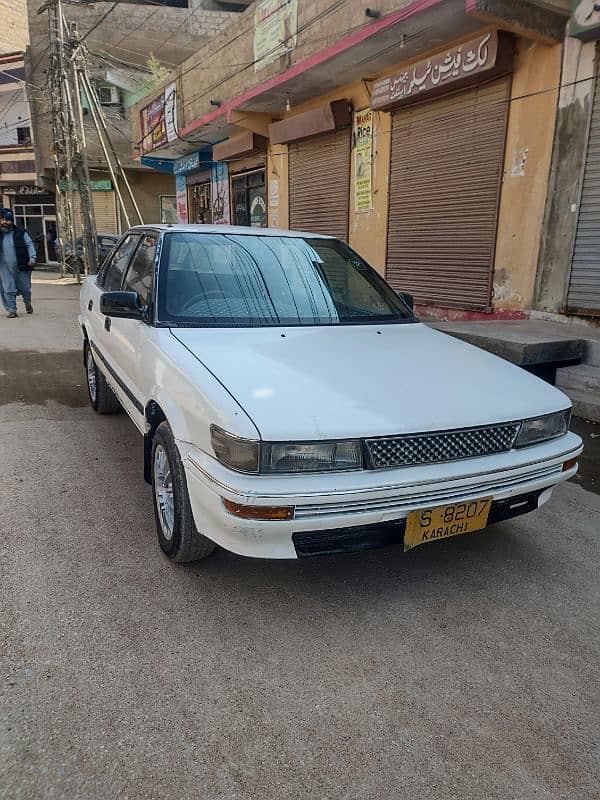 Toyota corolla 88 model 1991 dubai import ingine neat and clean car 7