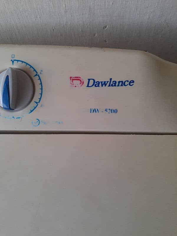 Dawlance Washing machine & Dryer (DW 5200) 8