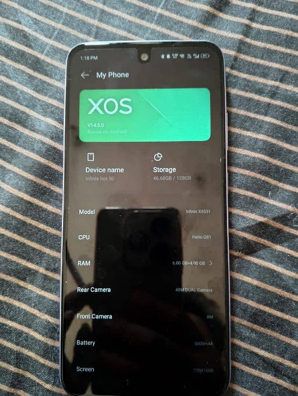 Infinix hot 50i Urgent Sale need Cash 1