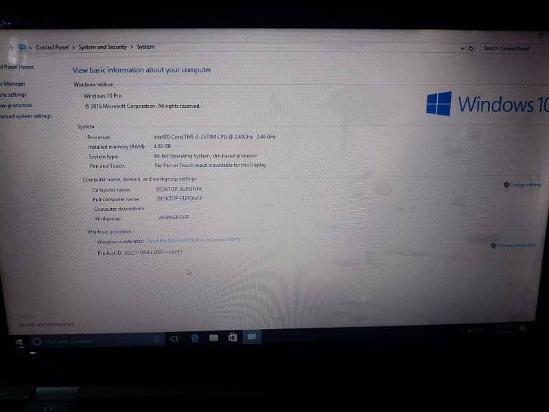 Dell Laptop Inspiron Core i3 For Sale Urgent 2