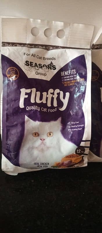 Fluffy cat food 0