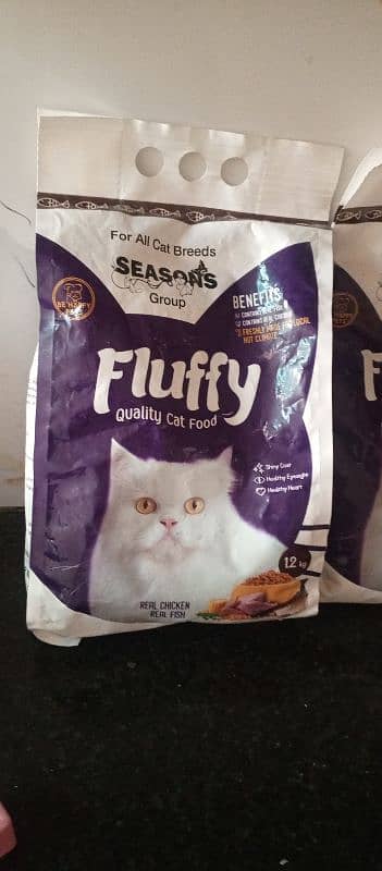 Fluffy cat food 1