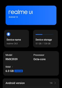 Realme C63