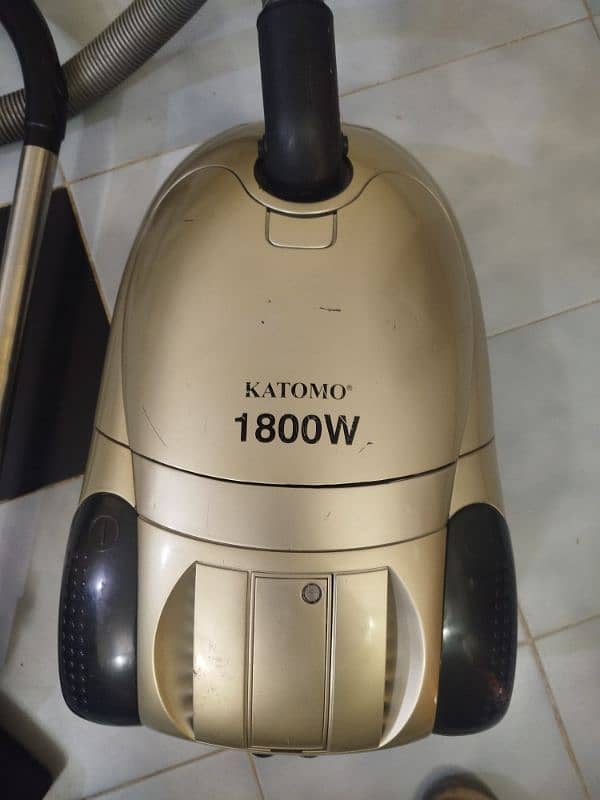 Katomo model Kvc 5200 japani vacuum cleaner 1800watt 1