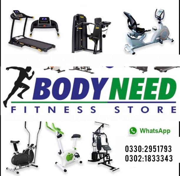 Cash  on delivery  All type fitness Cardio machines available 6