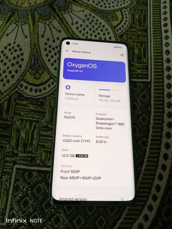 oneplus 8 12gb 4