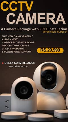 CCTV Camera | IP Cameras Install | Camera Install | Delta Surveillanc