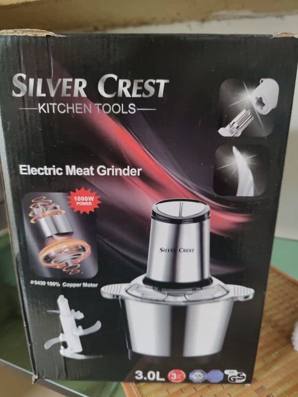 Silver Crest Electric Meat Grinder 1