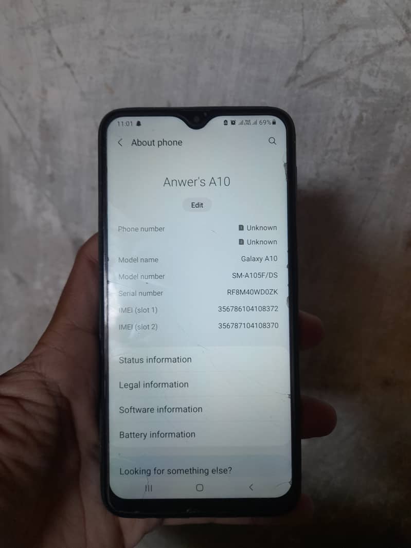 Samsung Mobile A10 4