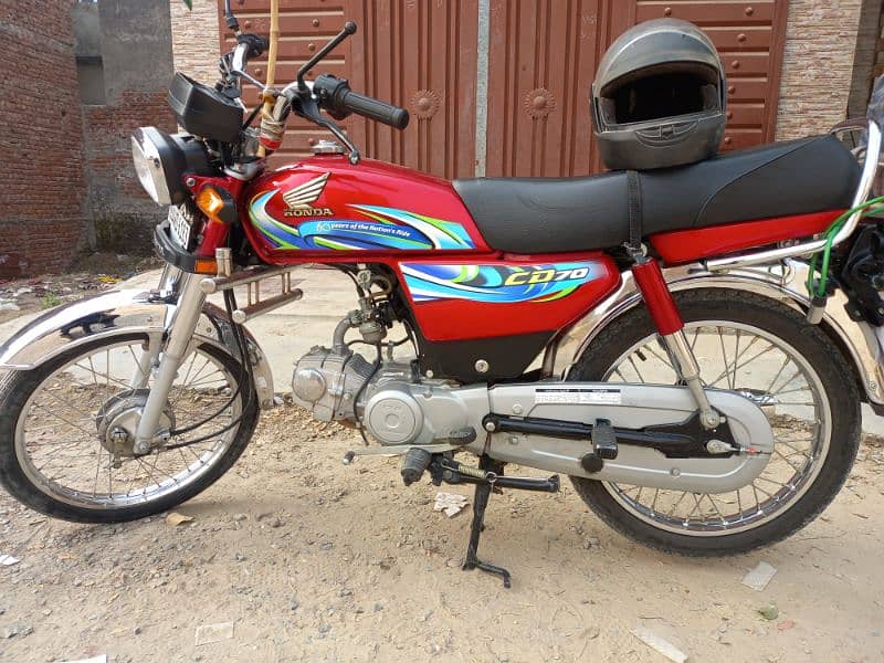 HONDA CD 70 | MODEL 2024 | Applied for Bike 0