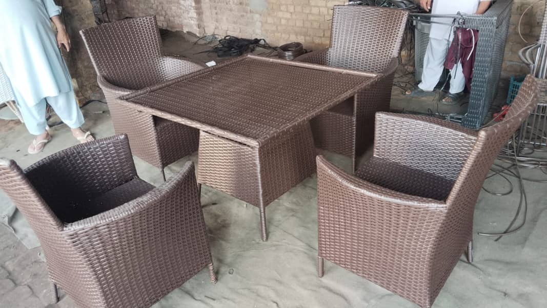 Rattan Furniture - Restaurant Chairs - Lawn Outdoor Rattan Furniture 7