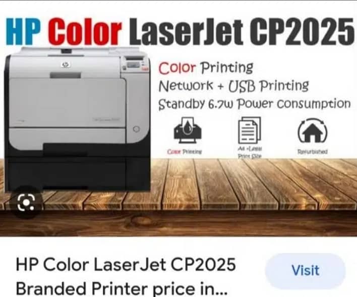 HP LASERJET COLOR  PRINTER CP 2025, BEST FOR HOME &OFFICE IN LOW PRIC 1