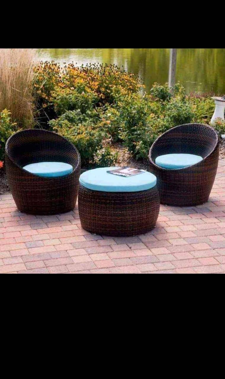 Rattan Furniture - Restaurant Chairs - Lawn Outdoor Rattan Furniture 9