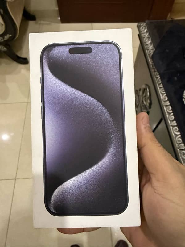 Iphone 15 pro 128 NoN PTA 0