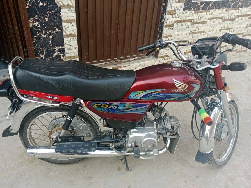 70 CD Honda 2024 Model in Red colour 0