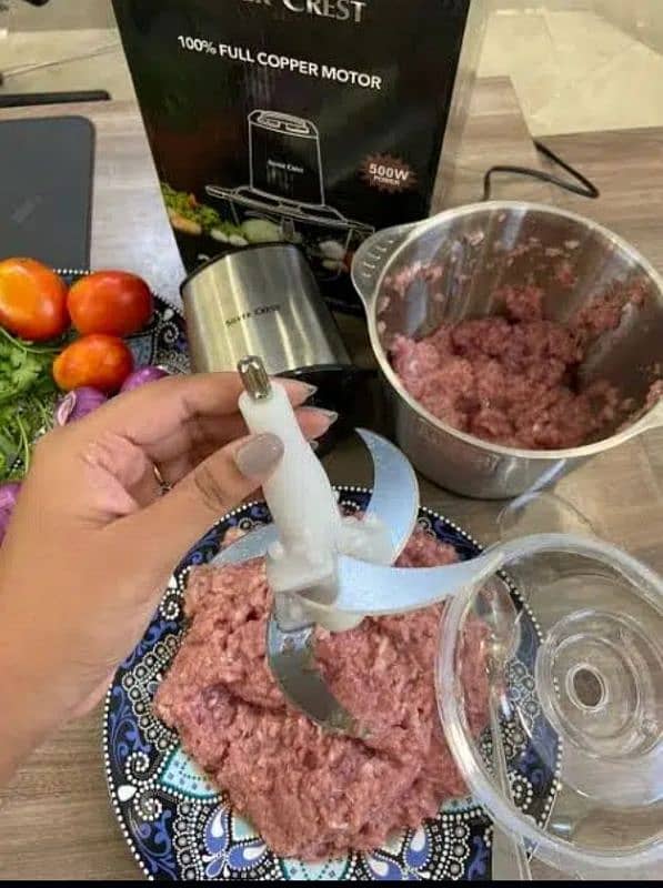 Silver Crest Electric Meat Grinder 2