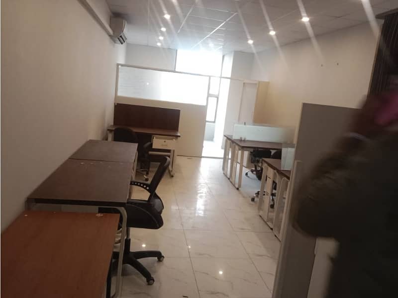 Investment Corridor and Builders offer Area 470 Square feet corporate office Available for rent in Gulberg 3 Lahore 3