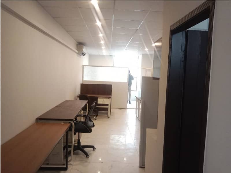 Investment Corridor and Builders offer Area 470 Square feet corporate office Available for rent in Gulberg 3 Lahore 6