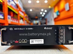 SHOTO Lithium Battery 51.2v | 100AH | 6000+Cycles |5 Years of Warranty