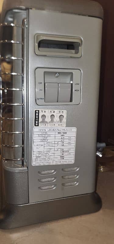 Rinnai Gas Heater RHS 1240s Korea Made Silver Color 1