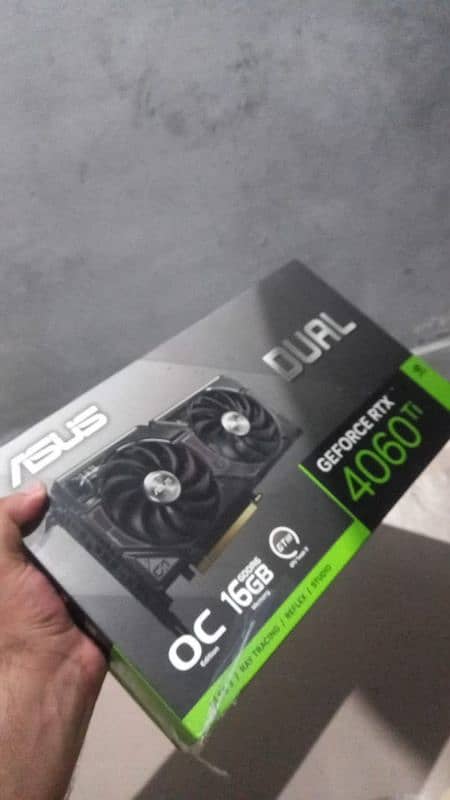 ASUS Dual GeForce RTX 4060ti OC edition 16GB 0