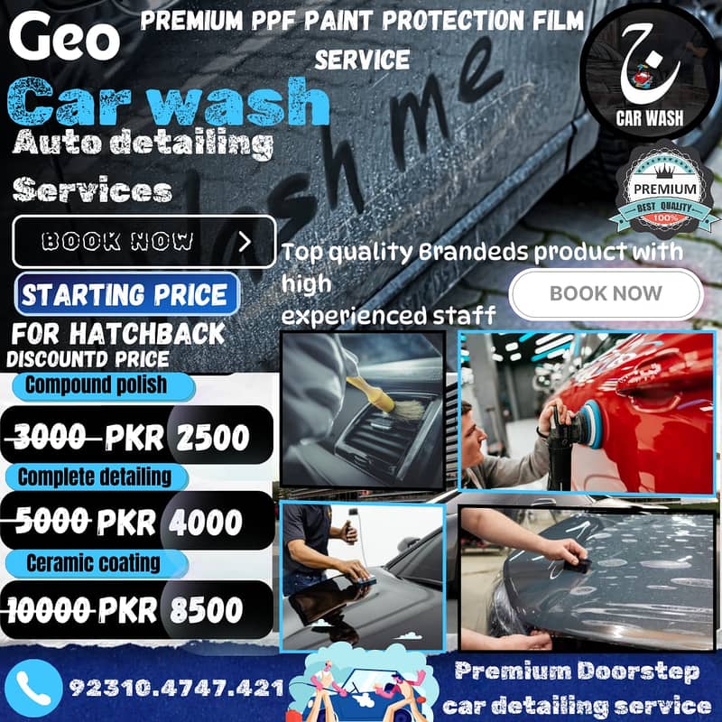 Car Detailing Service in Lahore /Paint Protection Film PPF 0